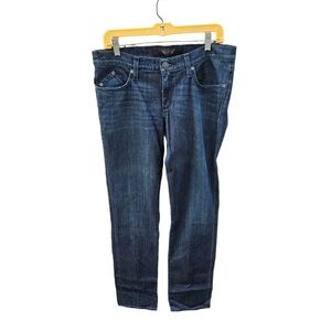 Rock & Republic Stella Dark Wash Straight Cut Jeans Size 31